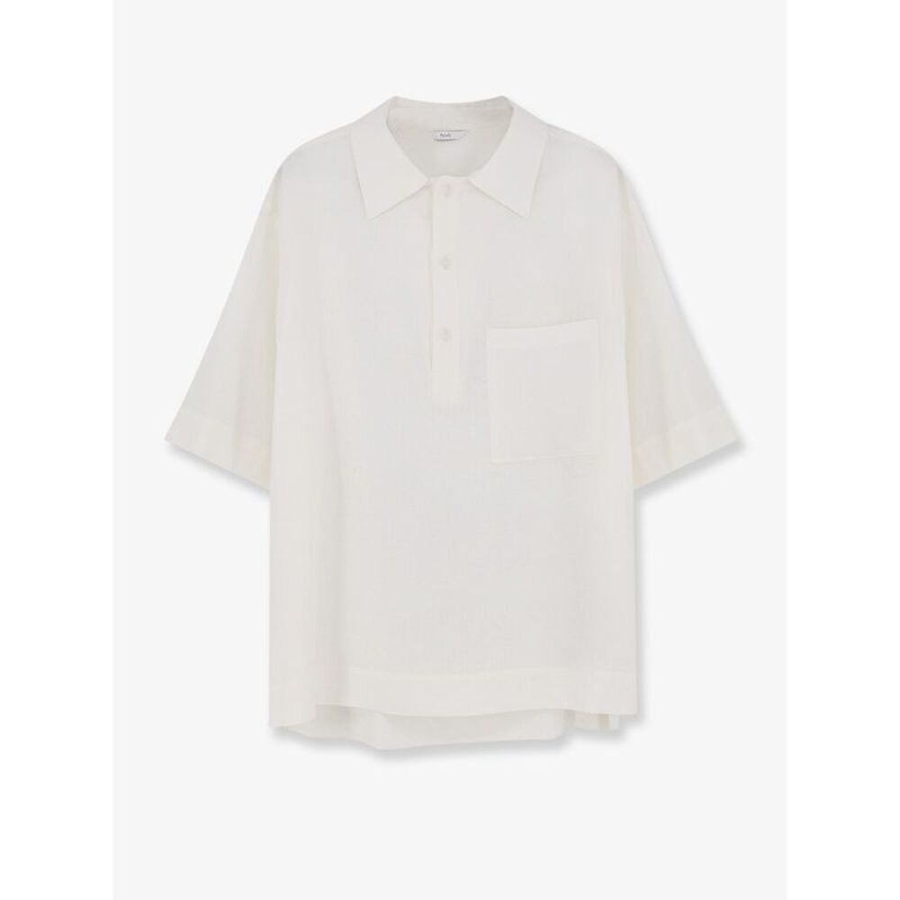 Hevo Men Montursi Linen And Viscose Shirt
